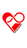 Red heart with infinity symbol and 'All Love Always' text on a white background
